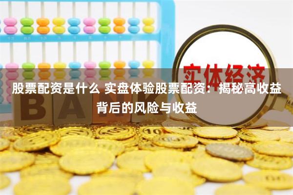 股票配资是什么 实盘体验股票配资：揭秘高收益背后的风险与收益